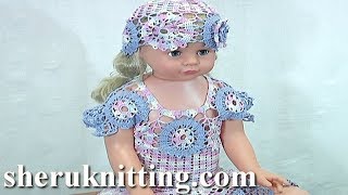 Famous Crochet Baby Dress Tutorial 72 Part 1 of 5  Bruges Lace Wealth