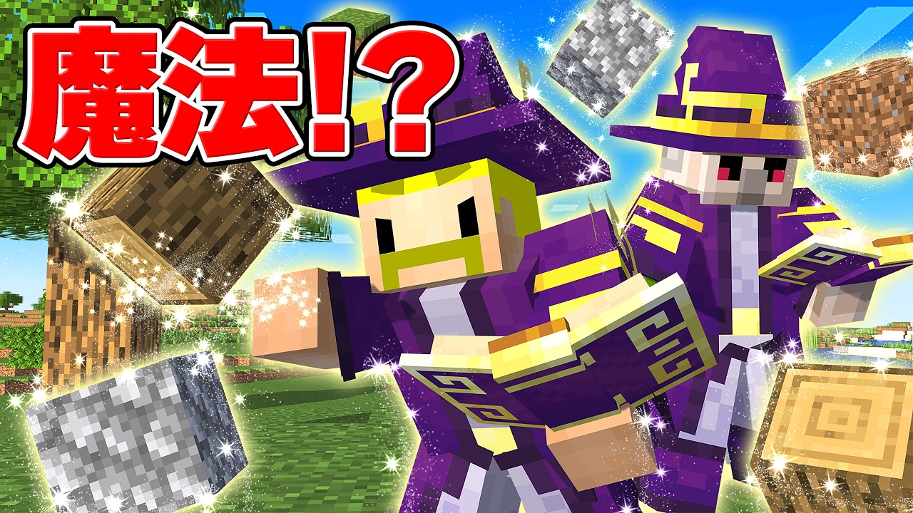 魔法が使える世界でエンドラ討伐【マイクラ】