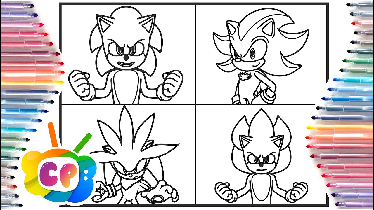 Shadow the Hedgehog Coloring Pages, 25 Shadow Coloring Pages Shadow-coloring-4  – Free Coloring Page Si…