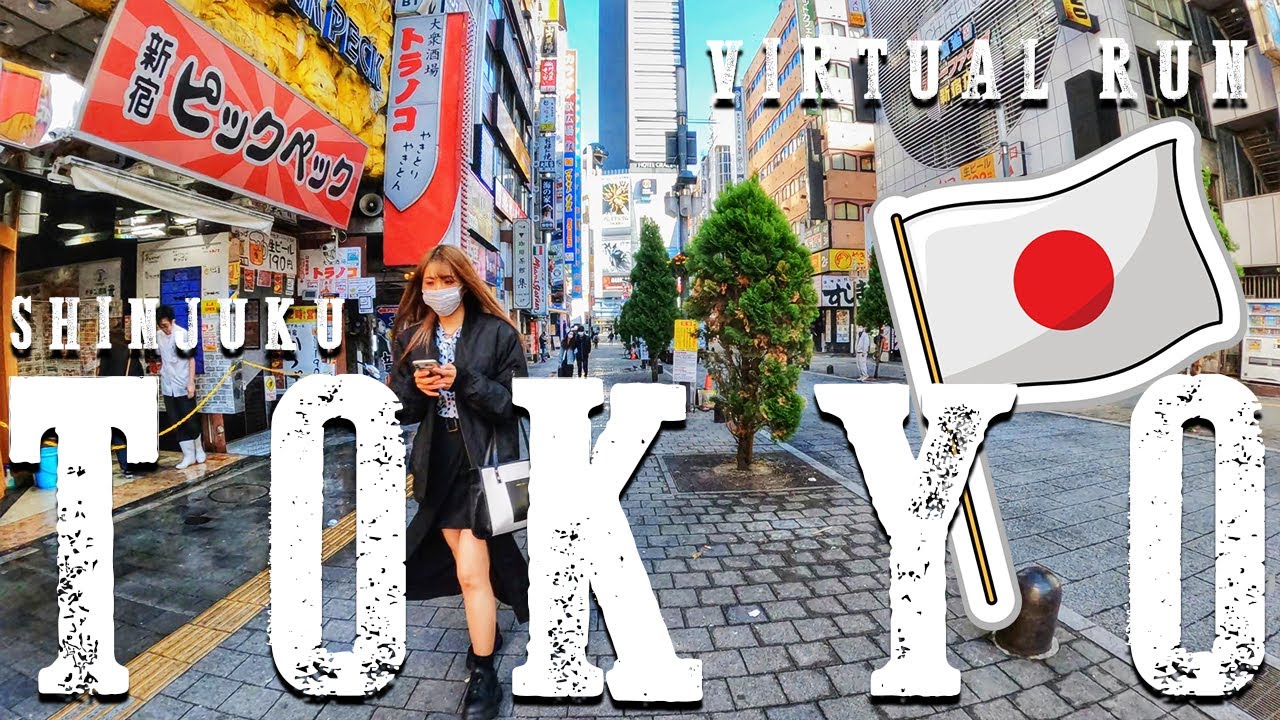 🆃READMILL | Virtual Run - SHINJUKU DISTRICT - 🆃🅾🅺🆈🅾, JAPAN #treadmill #run #tokyo #Shinjuku #japan
