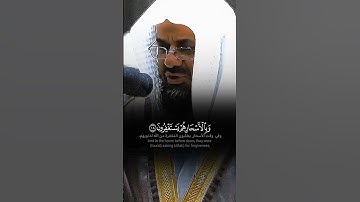 ﴿ كَانُواْ قَلِيلٗا مِّنَ ٱلَّيۡلِ مَا يَهۡجَعُونَ ﴾ تلاوة هادئة خاشعة للشيخ سعود الشريم 🤍   أبَا د