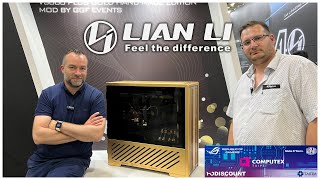 LIAN LI se lâche total avec un ventilateur avec écran LCD et un max de boitiers au COMPUTEX 2023