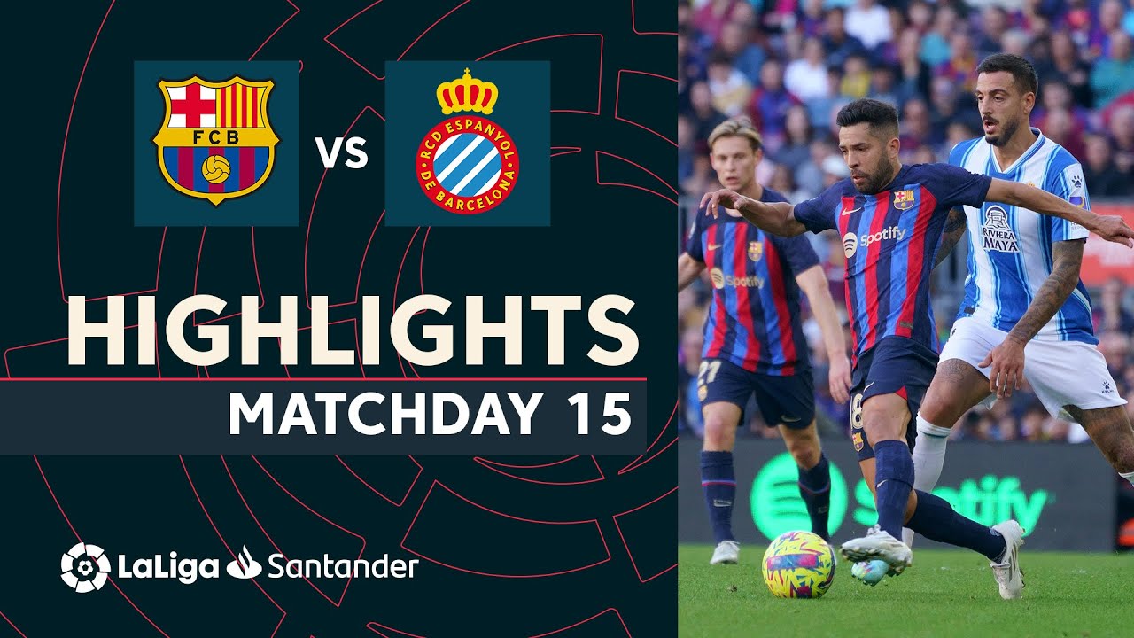 Barcelona vs rcd espanyol