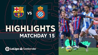 Resumen de FC Barcelona vs RCD Espanyol (1-1)