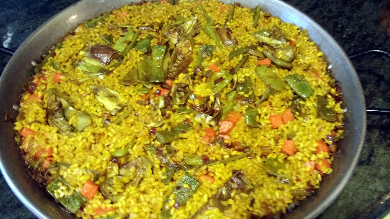 Cómo hacer "paella" de verduras a inducción, al estilo de Mariaje YouTube