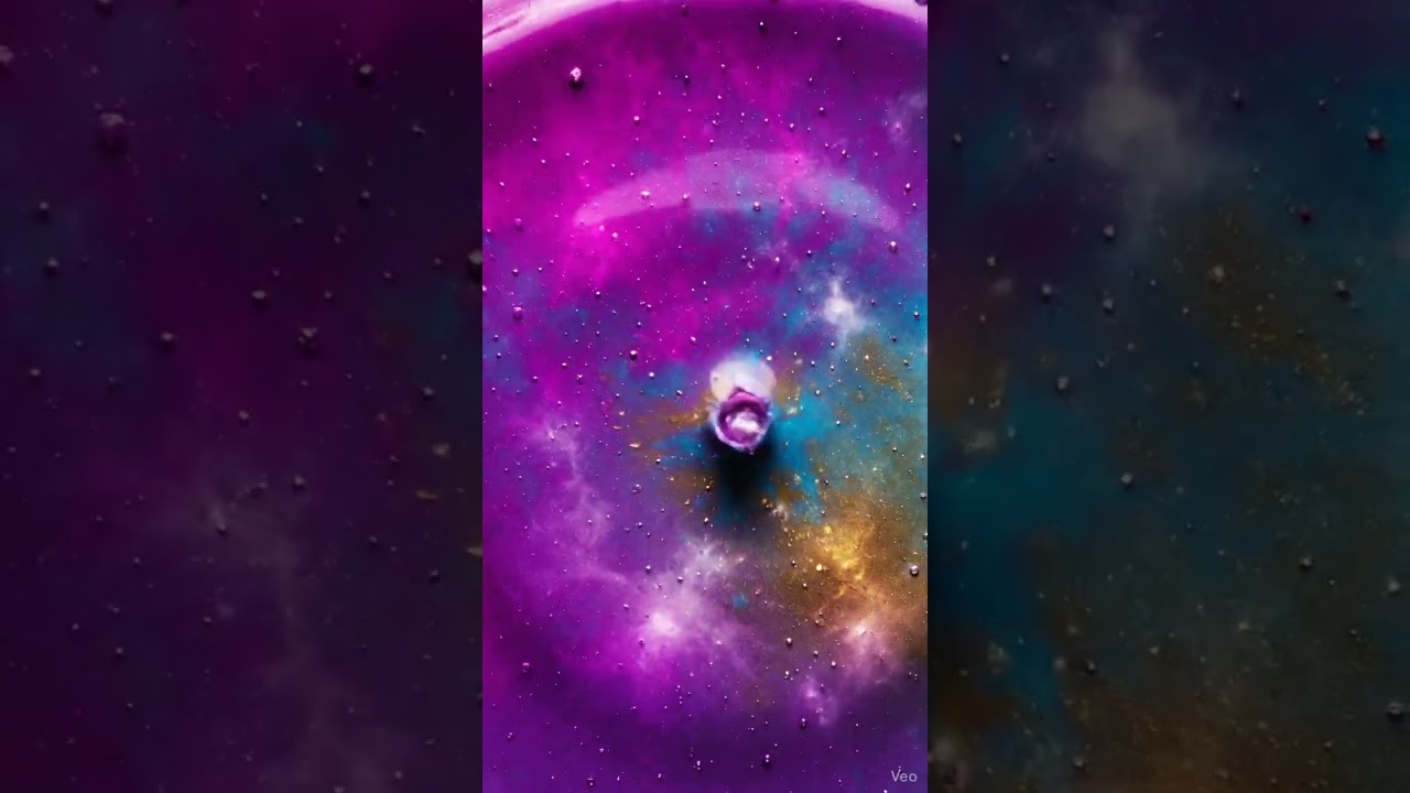 ZERO GRAVITY DREAM: Most Oddly Satisfying Vaporwave Fluid (4K Loop)