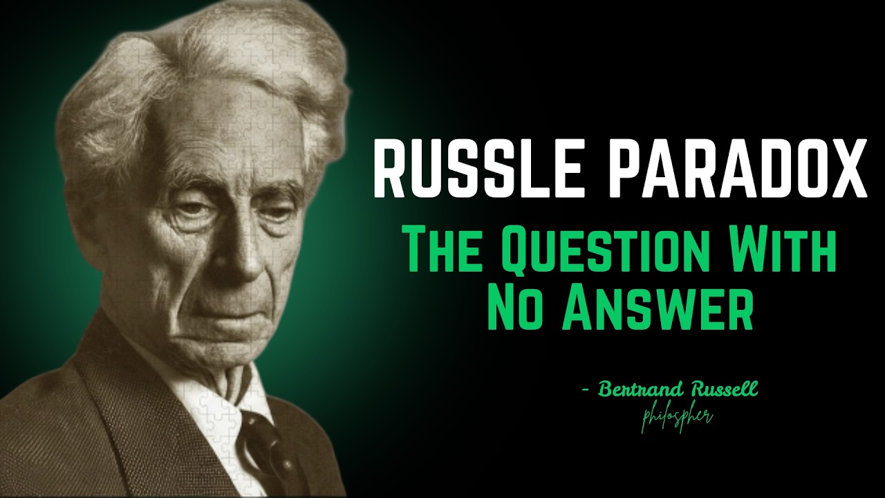 Russell's Paradox: The Simple Question That Destroyed Mathematics