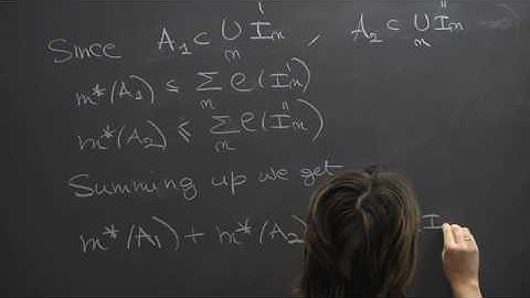 Real Analysis - Eva Sincich - Lecture 03