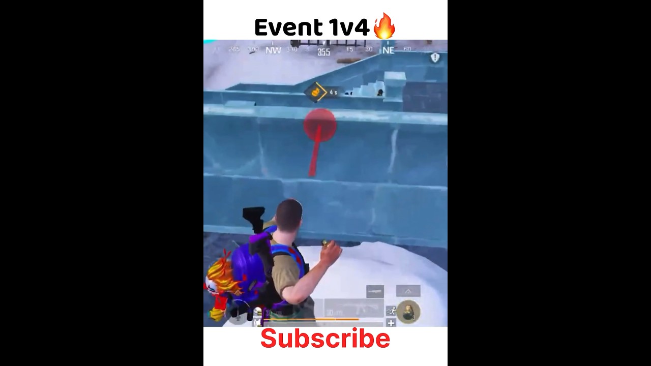 Nade🔥 1v4 Bgmi | 