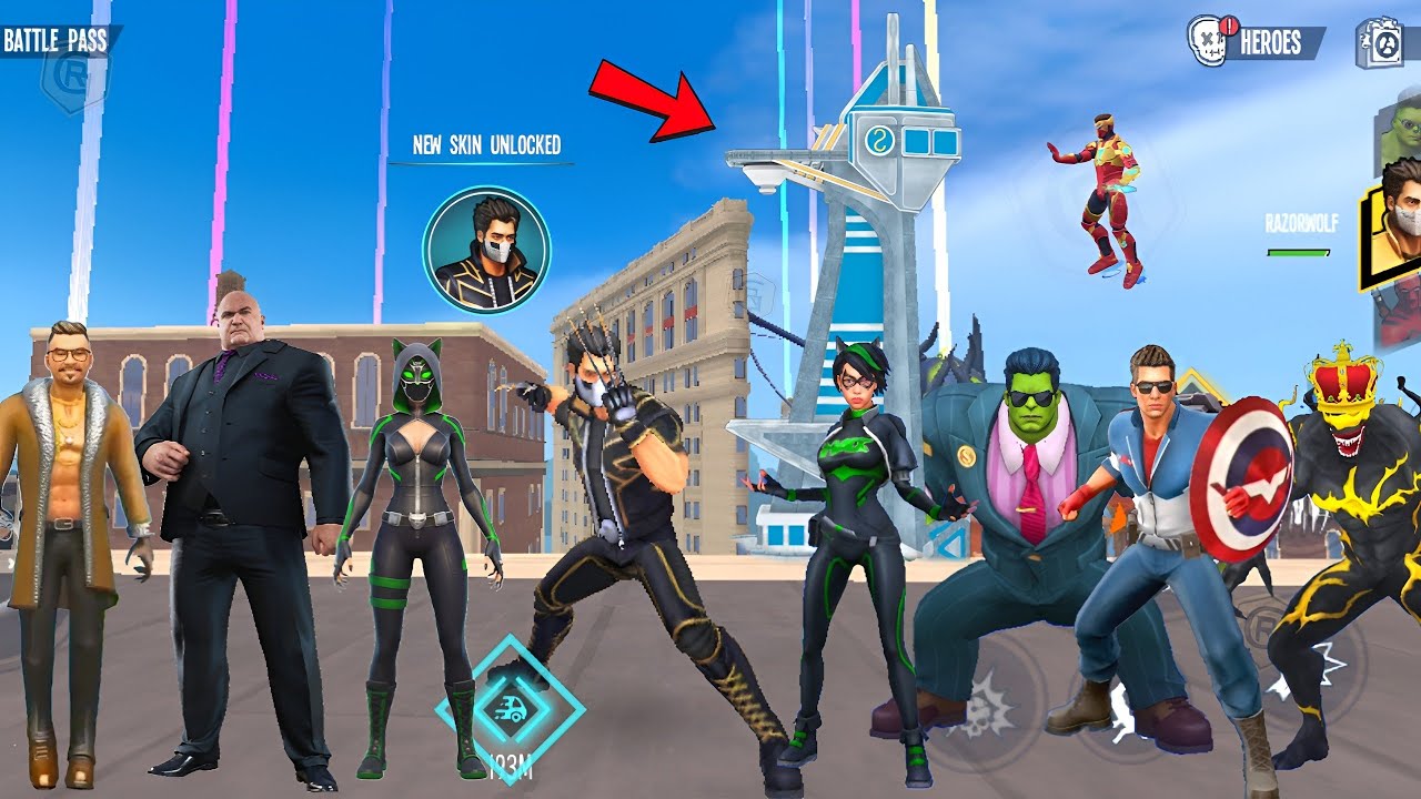 Razor Wolf Skin Promo Code & Unlock🤑 Spider Fighter 3 Game