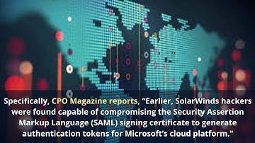 Hacker News | Solarigate Target Identified by Microsoft - Indian Cyber Security Solutions