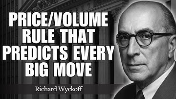 Give Me 30 Minutes — I’ll Teach You the Wyckoff Price/Volume Rule That Predicts Every Big Move