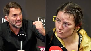 Chantelle Cameron • Katie Taylor 2 FULL POST FIGHT PRESS CONFERENCE | EDDIE HEARN LOSES IT