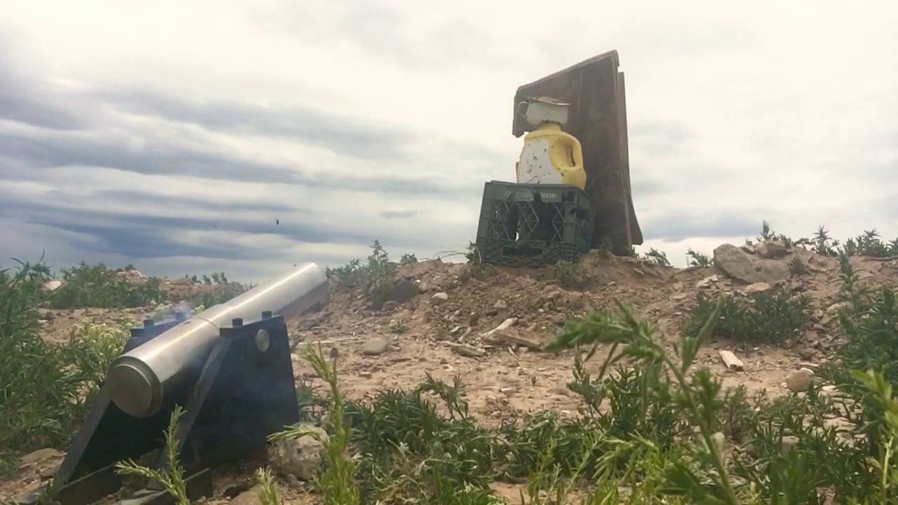 billiard ball cannon in capulin co YouTube
