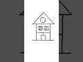 H house how to draw a beautiful house from letter hbappa art box