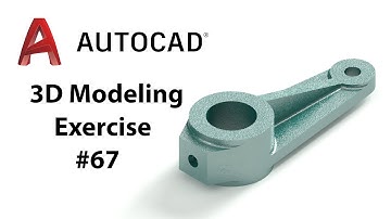AutoCAD 3D Modeling - Exercise #67 - Basic to Advance in Hindi