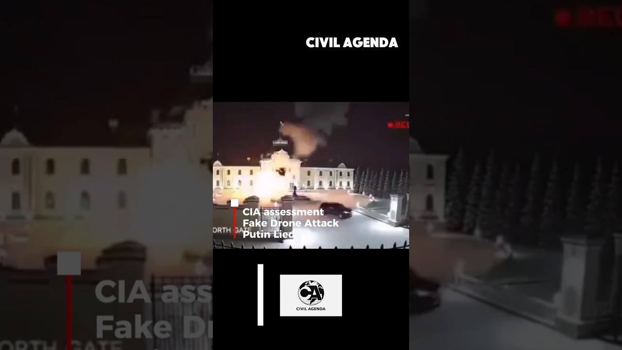 CIA assessment Fake Drone Attack Putin Lied 