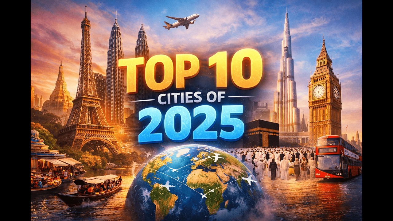 Where the World Traveled in 2025 | Top 10 Most Visited Cities - YouTube