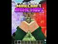 Best Anime Mods for Minecraft☠️ #minecraftshorts #minecraft #anime