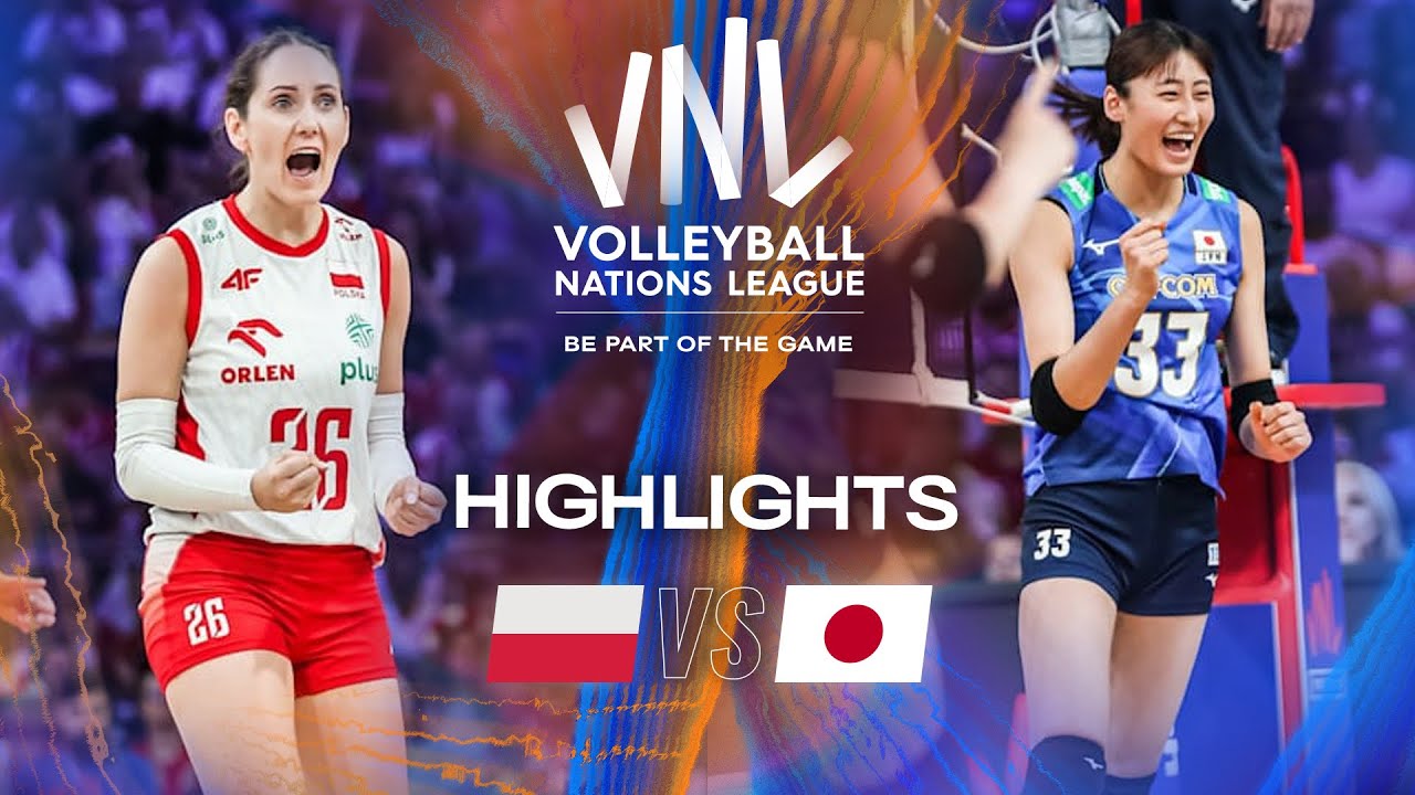 Poland 🇵🇱 vs. Japan 🇯🇵 - Bronze Match | Women's VNL 2025 - Highlights