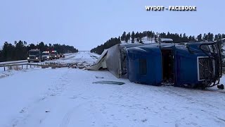I-80 and I-25 closures due to hazardous wind conditions