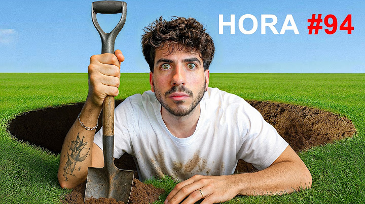Pasé 100 horas haciendo un hoyo en mi casa.