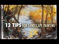 12 Tips for Landscape Painting: How to Capture Your First Impression