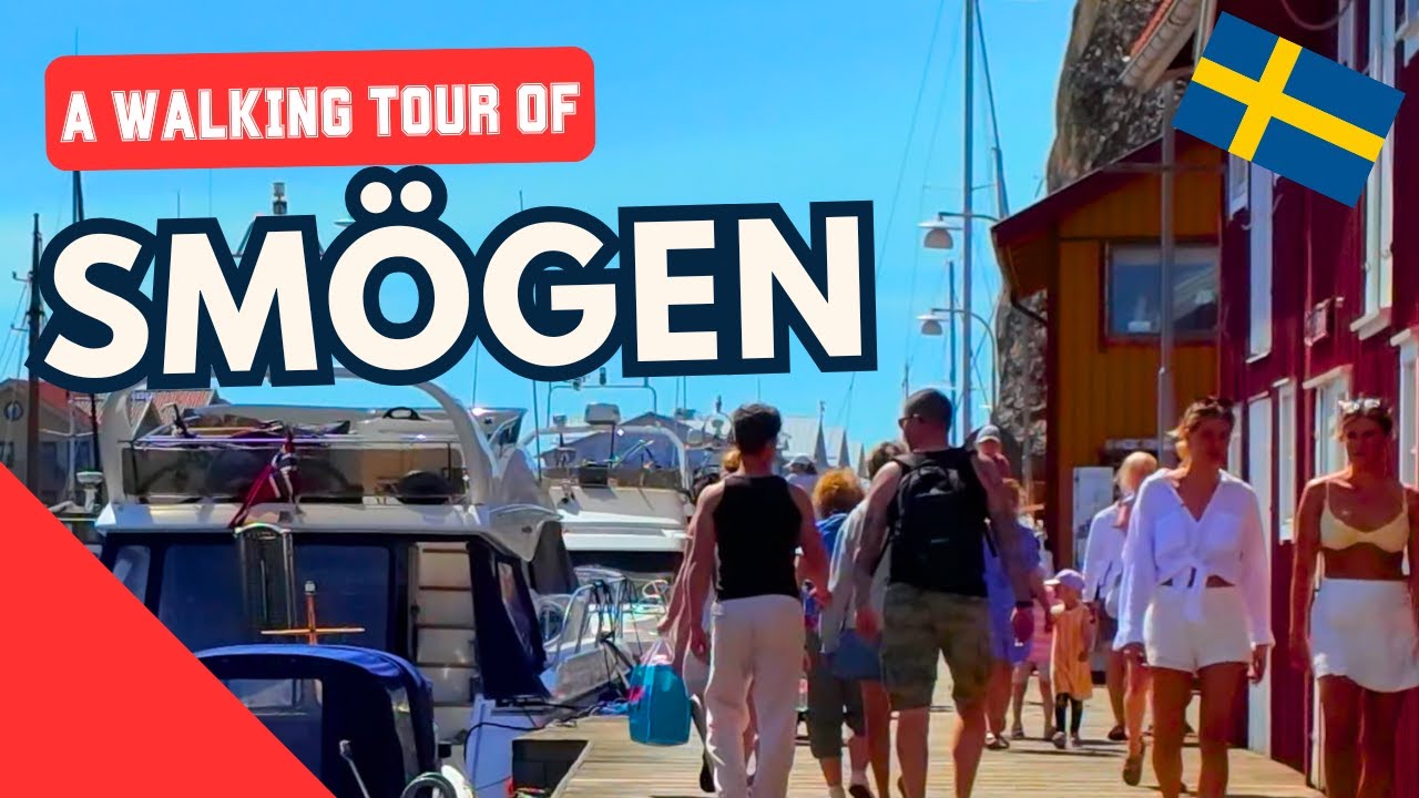 SMÖGEN Walking Tour: Famous Pier, Sea Views & Swedish West Coast Charm 🇸🇪