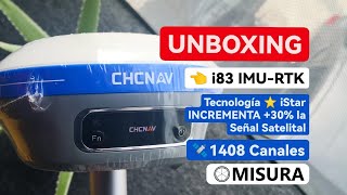 [UNBOXING 2023]⭐ i83 CHCNav GNSS de 1408 Canales con iStar que incrementa +30% la señal satelital!!!