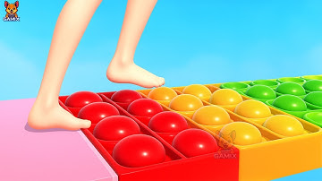 Tippy Toe Very Satisfying And Relaxing ASMR Slicing Game