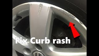 How to Repair Curb Rash on any wheel rim screenshot 3