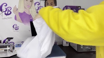 Sublimation shirt start to finish using Craftingbesties sublimation paper