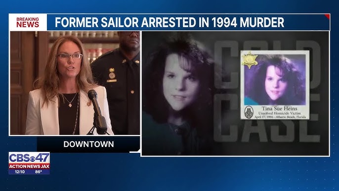 Jacksonville authorities announce arrest of man in 1994 murder of Tina  Heins, unborn baby