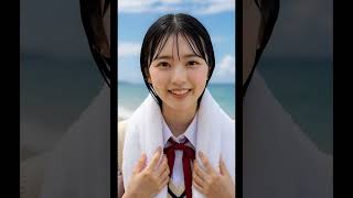 藍原結依、一足先に海で遊ぶ「この動画はGrok（xAI）のAIで生成したショート動画です」