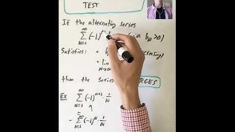 Introduction to Alternating Series (Calculus 2: Lecture 20 Video 1)