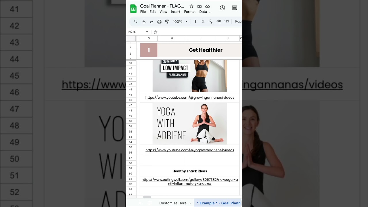Stuck on your goals? This goal tracker will help you make progress! 🎯 