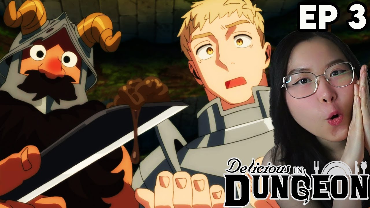 YUM or YUCK..Armor Shellfish?! Delicious in Dungeon Episode 3 Reaction ...