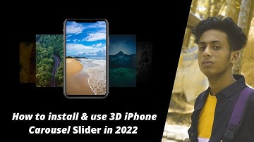 How to install & use  easily 3D iPhone Carousel Slider plugin in 2022 by jishaansinghal