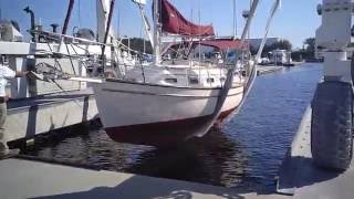 Salty Quicky #18 - Haul-In - My Island Packet 27 Back in the Water
