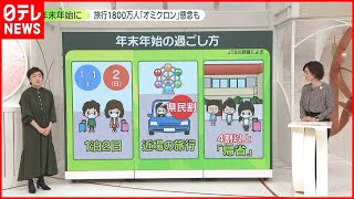 【旅行者増加】“短・近・帰”年末年始旅行の３つの特徴