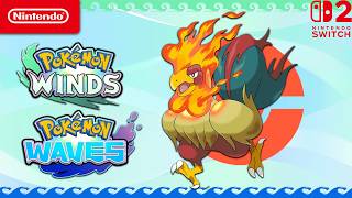 NEW POKEMON for POKEMON WINDS AND WAVES