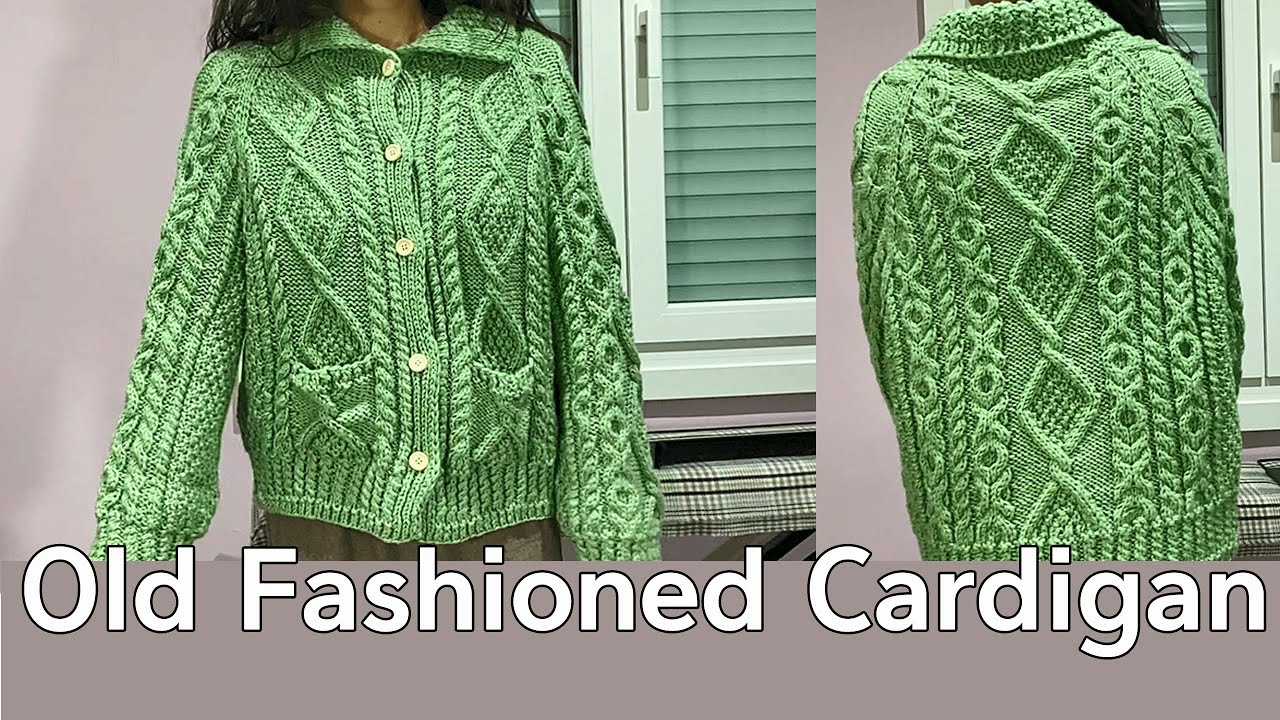 2트만에 성공한 나의 말차맛 올드패션드 가디건 제작기