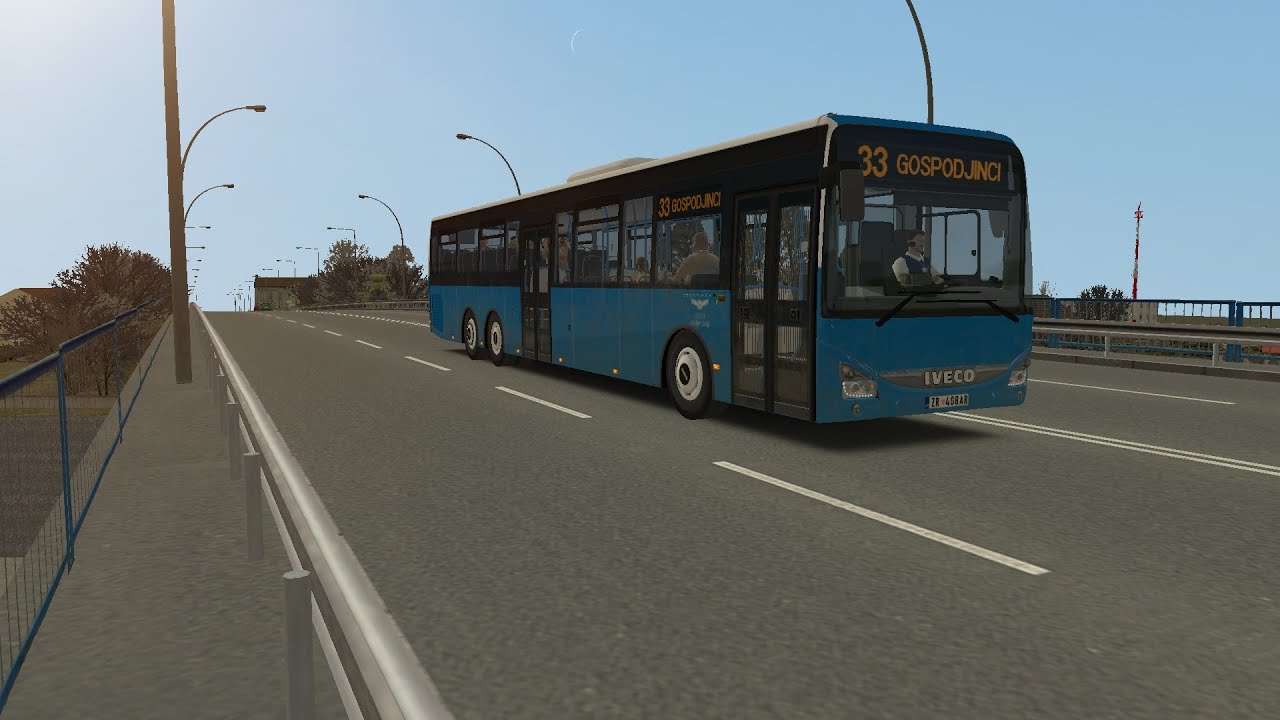 OMSI 2 Novi Sad. Line 33 Iveco Crossway 15 metre