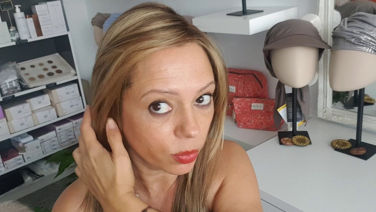 Con y sin peluca una gran diferencia, estoy con quimio