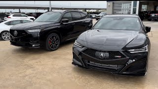 Acura TLX and MDX Type-S Walkaround