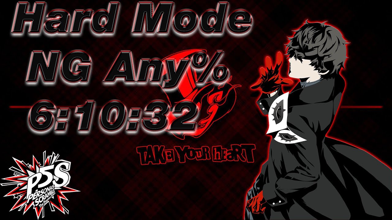 (WR) Persona 5 Strikers Speedrun (PC) - Hard Mode, Any% | 