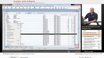 "Inventory: Units of Measure" | QuickBooks with Educator.com