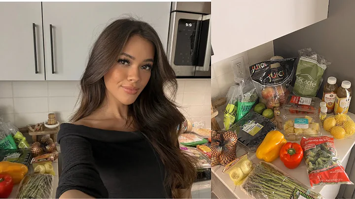 healthy trader joes haul + meal prep with me | viv...