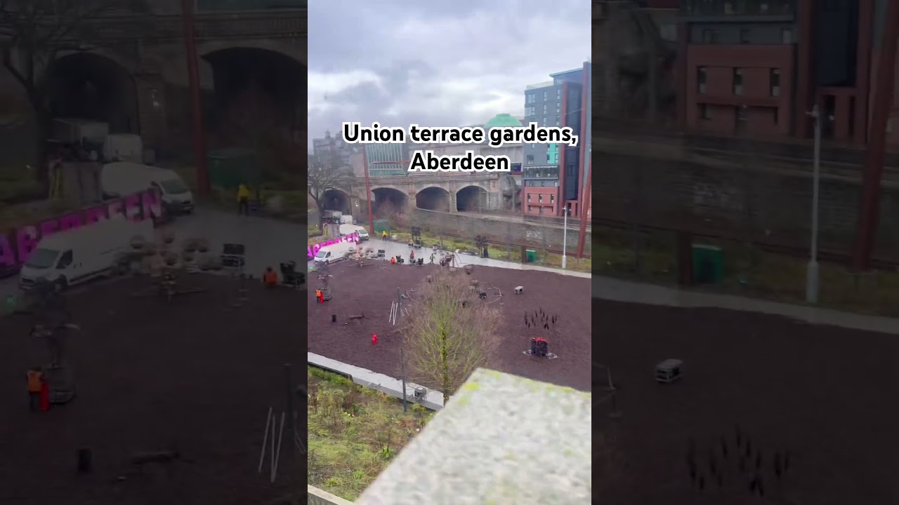 Террасные сады Юнион в Абердине