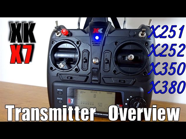 XK X7 Transmitter Overview and Programming : X251, X252, X350 ...
